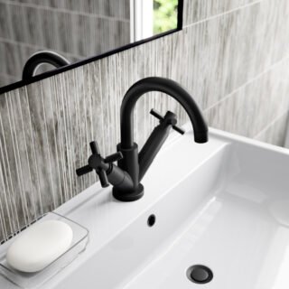 Hudson Reed Tec Crosshead Cloakroom Mono Basin Mixer Tap - Image 3