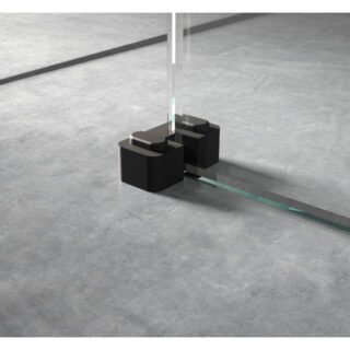Hudson Reed Wetroom Screen Support Foot And Wall Bracket - Image 4