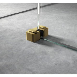 Hudson Reed Wetroom Screen Support Foot And Wall Bracket - Image 5