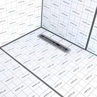 Impey Waterguard Wetroom Wall & Floor Waterproofing Tanking Kit - 15m2 - Image 4