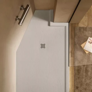 Acquabella Base Slate Shower Tray - Ink - Size Options - Image 16