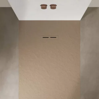 Acquabella Alma Slate Rectangular Shower Tray - Blanco - Image 12