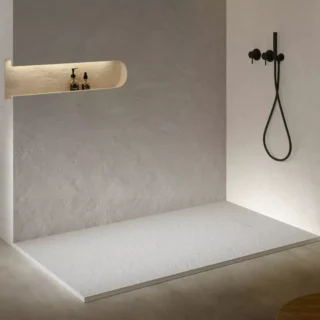 Acquabella Alma Slate Rectangular Shower Tray - Blanco - Image 14