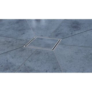 Impey Aqua Dec Square Wetroom Former Tray With Horizontal Outlet Gravity Waste And Waste Grate - Image 5