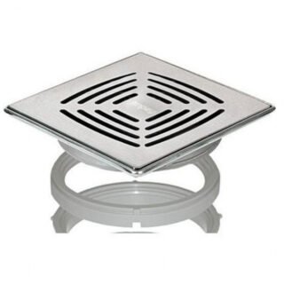 Impey Aqua Dec Rectangular Wetroom Former Tray With Vertical Outlet Gravity Waste And Waste Grate - Image 5