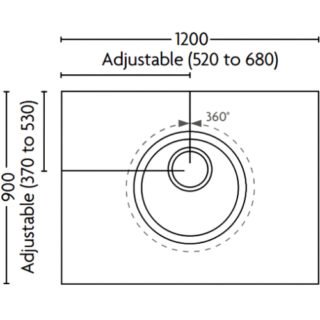 Impey Aqua Dec Wetroom Former Tray With Horizontal Outlet Pumped Waste And Waste Grate - Image 6