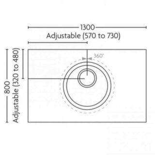 Impey Aqua Dec Wetroom Former Tray With Horizontal Outlet Pumped Waste And Waste Grate - Image 7