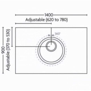 Impey Aqua Dec Wetroom Former Tray With Horizontal Outlet Pumped Waste And Waste Grate - Image 8