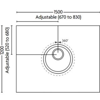 Impey Aqua Dec Wetroom Former Tray With Horizontal Outlet Pumped Waste And Waste Grate - Image 9