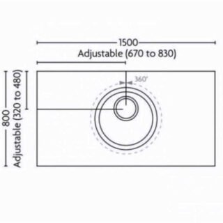 Impey Aqua Dec Wetroom Former Tray With Horizontal Outlet Pumped Waste And Waste Grate - Image 10