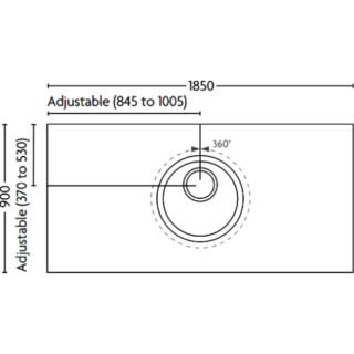 Impey Aqua Dec Wetroom Former Tray With Horizontal Outlet Pumped Waste And Waste Grate - Image 12