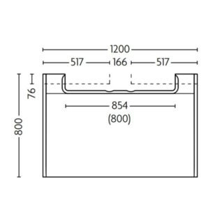 Impey Aquadec Linear 1 Rectangular Wetroom Floor Former Tray with Gravity Waste - Vertical Outlet - Image 16