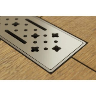 Impey Aqua Dec Linear 2 Square Wetroom Former Tray With Horizontal Outlet Gravity Waste - Image 3