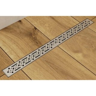 Impey Aqua Dec Linear 2 Square Wetroom Former Tray With Horizontal Outlet Gravity Waste - Image 4