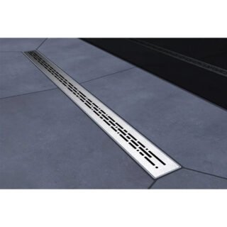 Impey Aqua Dec Linear 2 Square Wetroom Former Tray With Horizontal Outlet Gravity Waste - Image 6