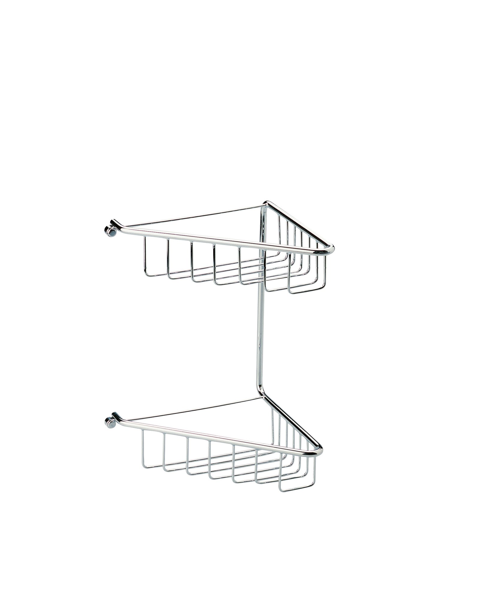 Esha 2-Tier Corner Shower Caddy - Chrome