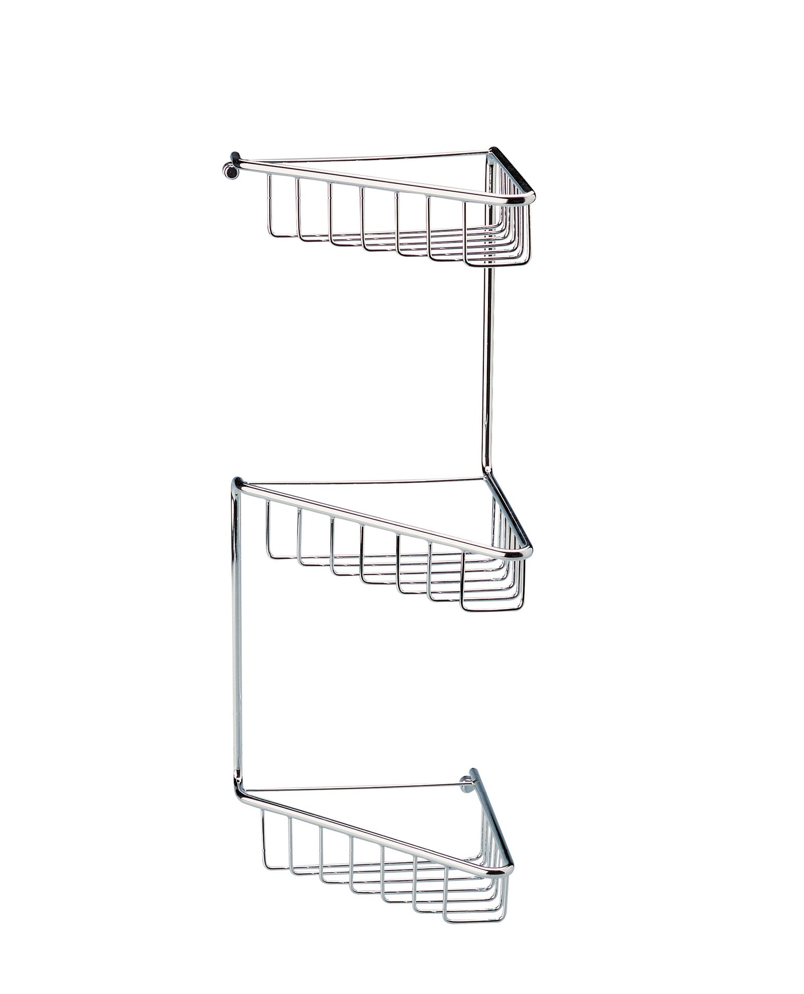 Esha 3-Tier Corner Shower Caddy - Chrome