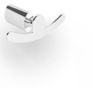 Riva Robe Hook - Chrome - Image 1