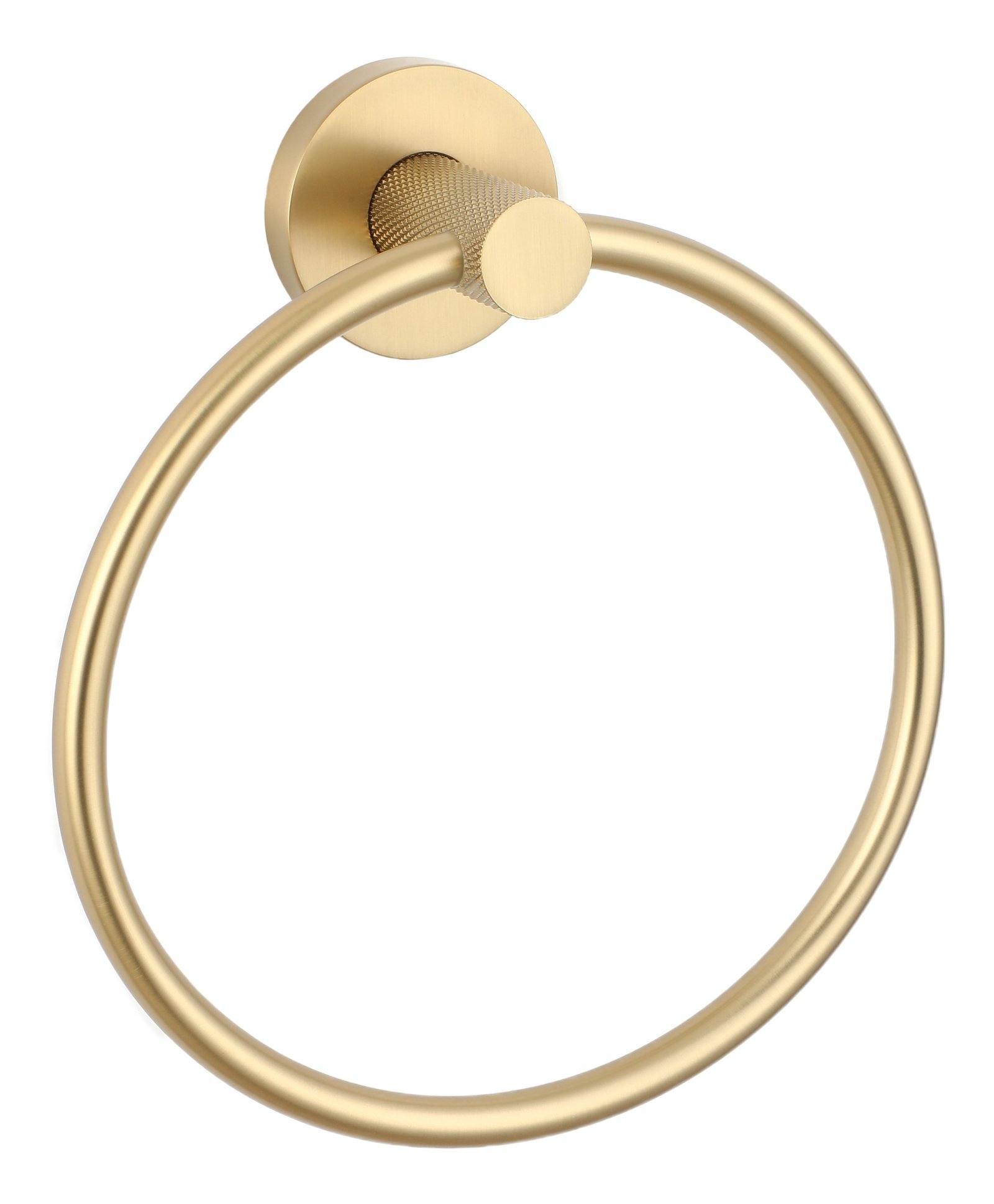 Asha Towel Ring - Brushed Brass