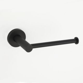 Asha Toilet Roll Holder - Black - Image 1