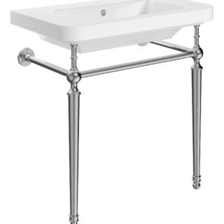 Tvara 810mm 1TH Console Basin - Chrome