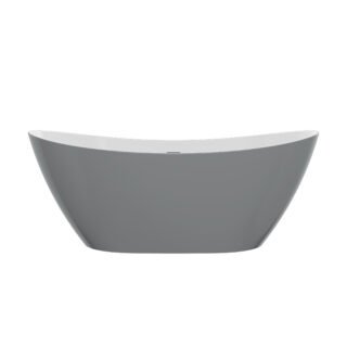 Lavya Freestanding 1700x780x690mm Bath - Grey