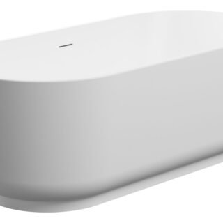 Tara Freestanding 1685x804mm 0TH Bath - Matt White