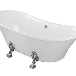 Pravaah Freestanding 1760x710x775mm 0TH Bath w/Feet - Image 2