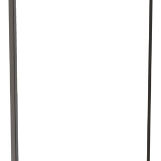 Tvara 500x700mm Rounded Front-Lit LED Mirror - Black - Image 2