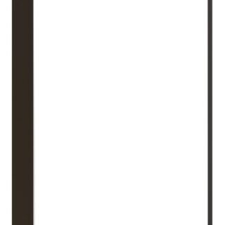 Tvara 500x700mm Rounded Front-Lit LED Mirror - Black - Image 4