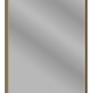 Kiran 800x400mm Oblong Mirror - Brushed Bronze