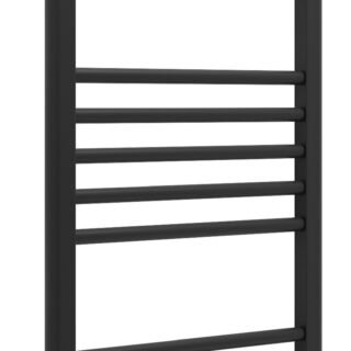Gahana Straight 30mm Ladder Radiator (500x1200x30mm) - Matt Black - Image 1