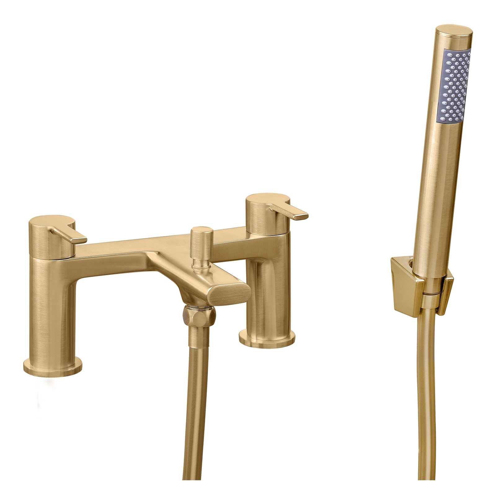 Esha Bath/Shower Mixer - Brushed Brass