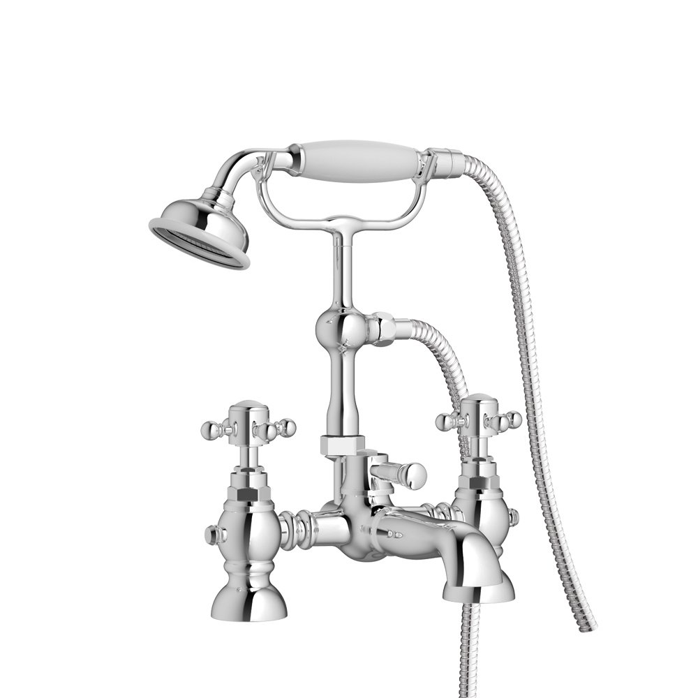 Tanu Bath/Shower Mixer & Shower Kit - Chrome