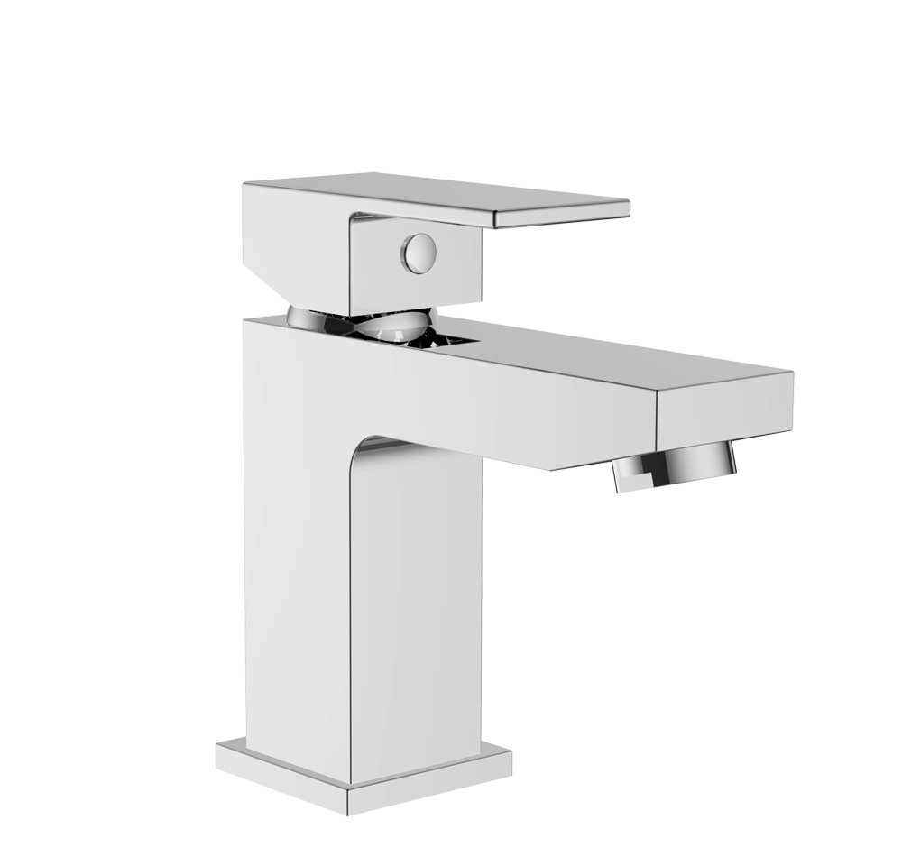 Pavya Cloakroom Basin Mixer & Waste - Chrome