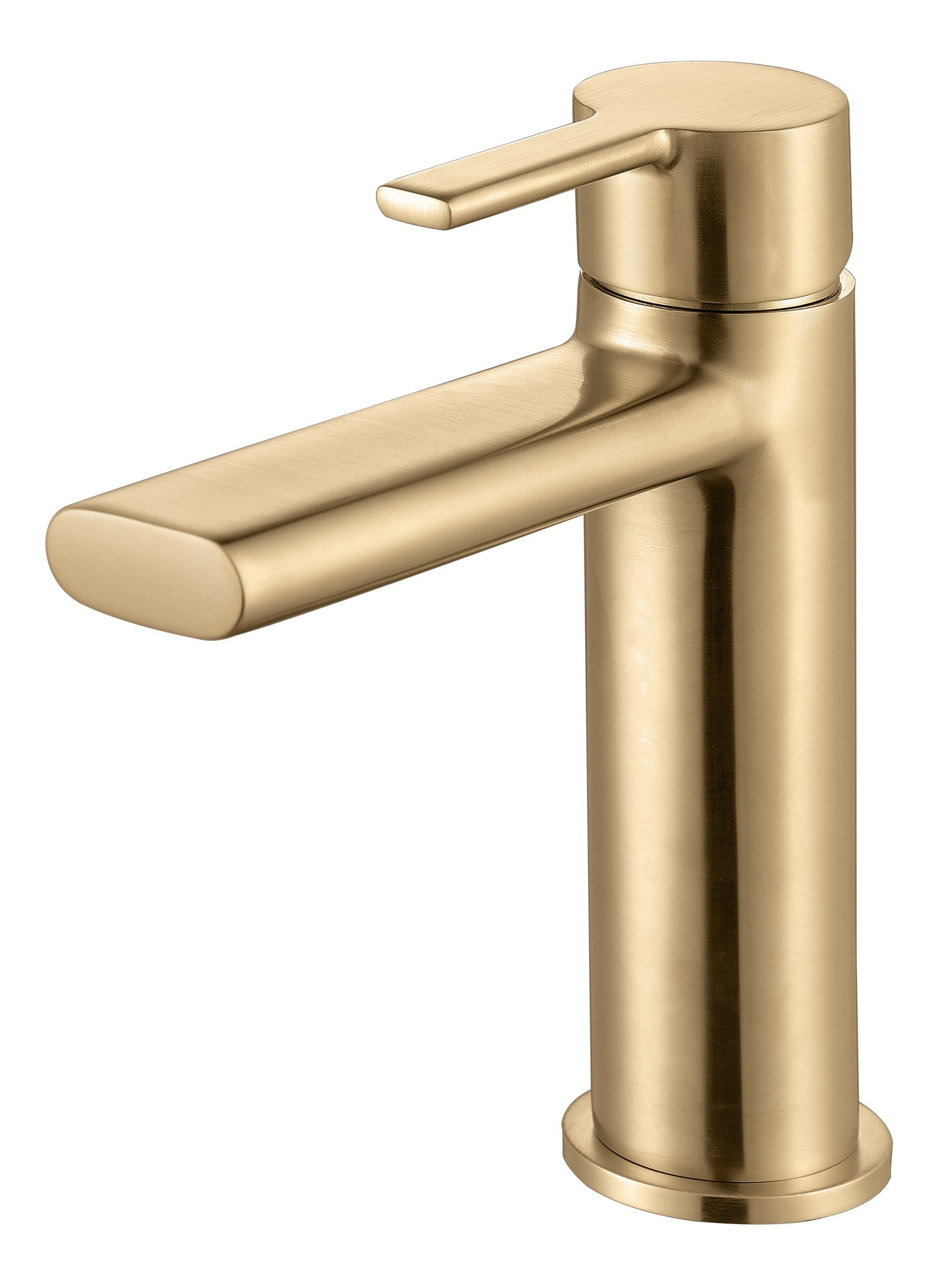 Esha Basin Mixer - Brushed Brass