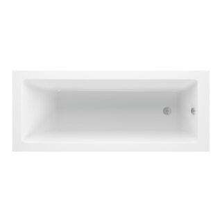 Neela Square Single End SUPERCAST 1700x750x550mm 0TH Bath w/Legs