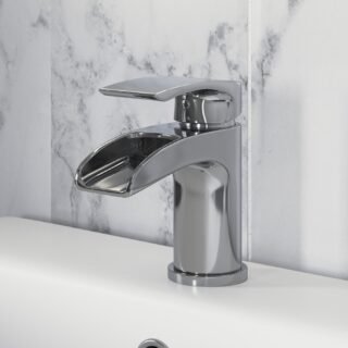 Rivya Basin Mixer - Chrome - Image 3