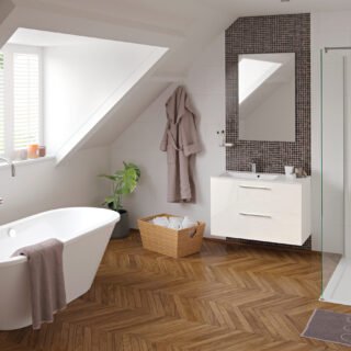 Svara Freestanding 1700x755x570mm 0TH Bath - Image 2